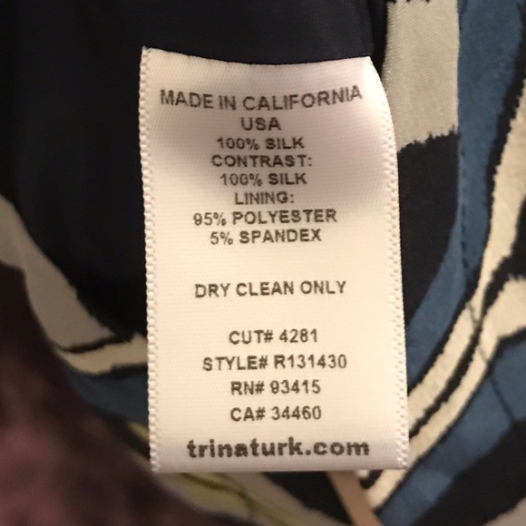Gorgeous Trina Turk Shift Dress - Silk 6 - Picture 5 of 7